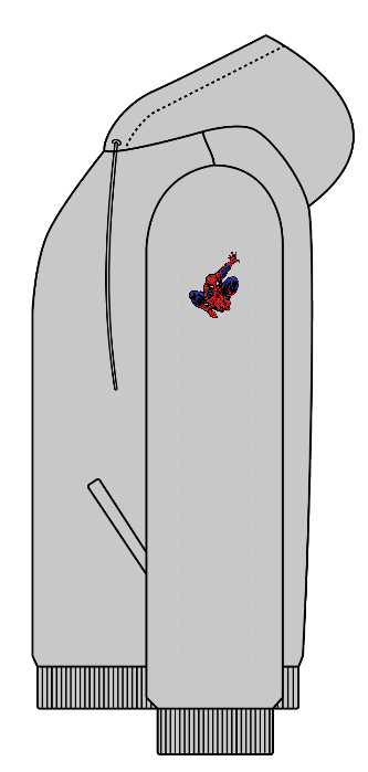 Vintage Spiderman Hoodie