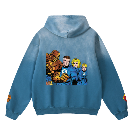 Oversized Fantastic Four Hoodie